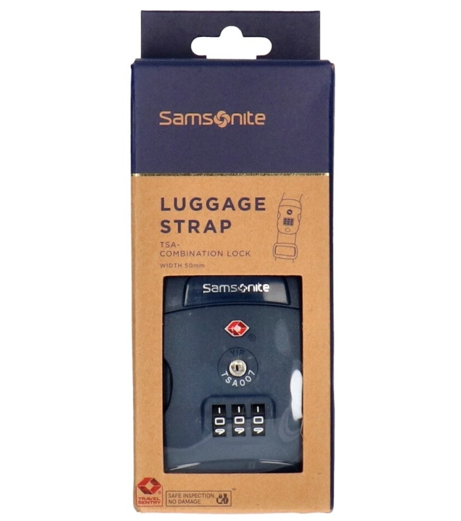 Samsonite Samsonite Kofferband <span>121313 1549 Global TA Luggage Strap TSA lock</span> Midnight Blue Samsonite Kofferband <span>121313 1549 Global TA Luggage Strap TSA lock</span> 121313 1549 Global TA Luggage Strap TSA lock blauw - www.bremmerschoenen.pro - Bremmer Schoenen