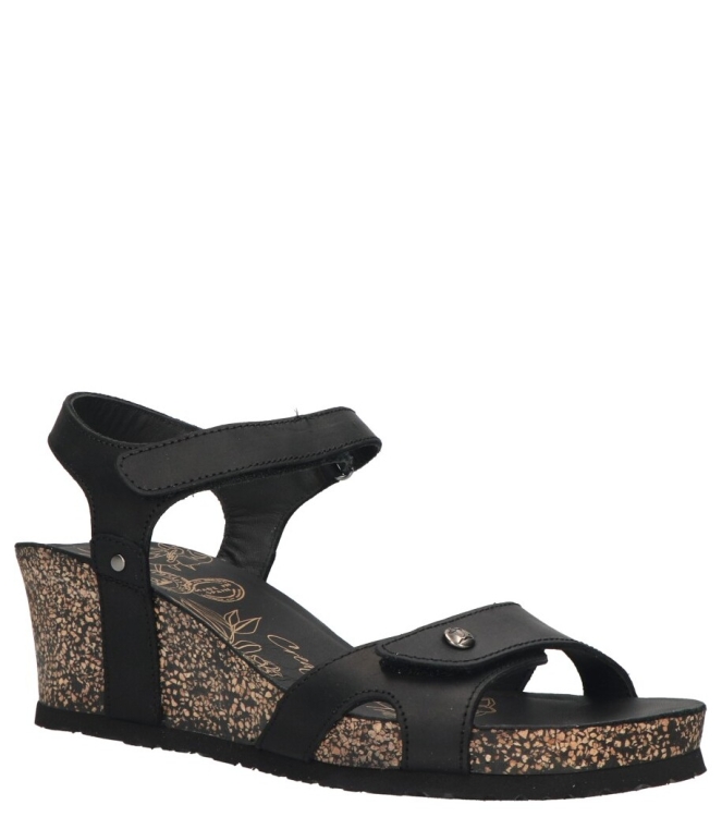 Panama Jack sandaal <span>Julia Basics B1</span> Julia Basics B1 zwart - www.bremmerschoenen.pro - Bremmer Schoenen