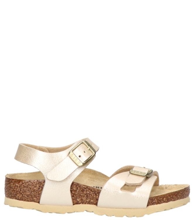 Birkenstock Birkenstock sandaal <span>1027418 Rio Kids</span> Pearl White Birkenstock sandaal <span>1027418 Rio Kids</span> 1027418 Rio Kids beige - www.bremmerschoenen.pro - Bremmer Schoenen
