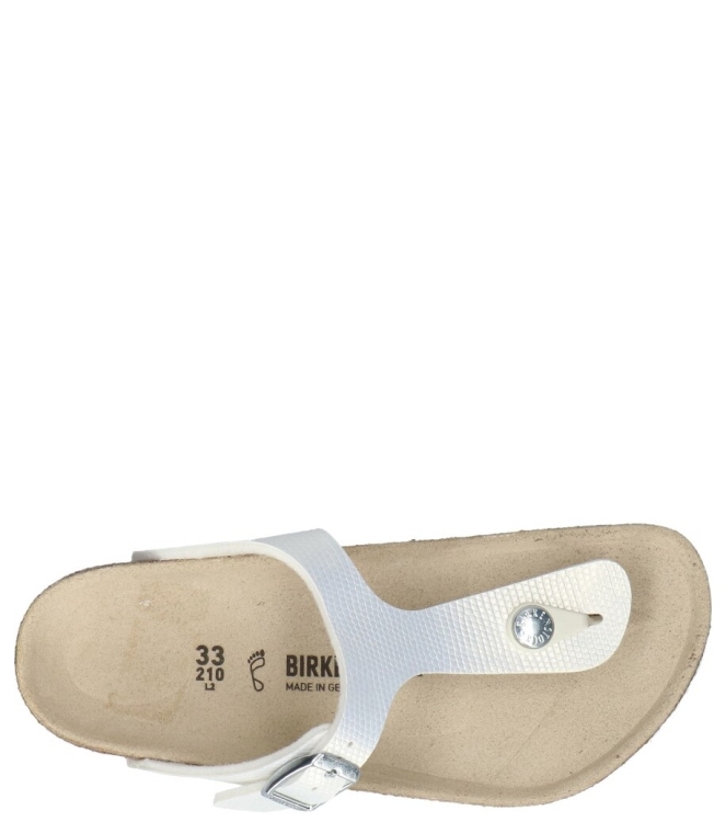 Birkenstock Birkenstock slipper <span>1026847 Gizeh Kids BS</span> Lizard White Birkenstock slipper <span>1026847 Gizeh Kids BS</span> 1026847 Gizeh Kids BS wit - www.bremmerschoenen.pro - Bremmer Schoenen