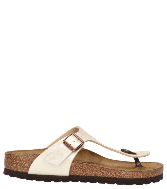 Birkenstock Birkenstock slipper <span>943873 Gizeh</span> Pearl White Birkenstock slipper <span>943873 Gizeh</span> 943873 Gizeh beige - www.bremmerschoenen.pro - Bremmer Schoenen