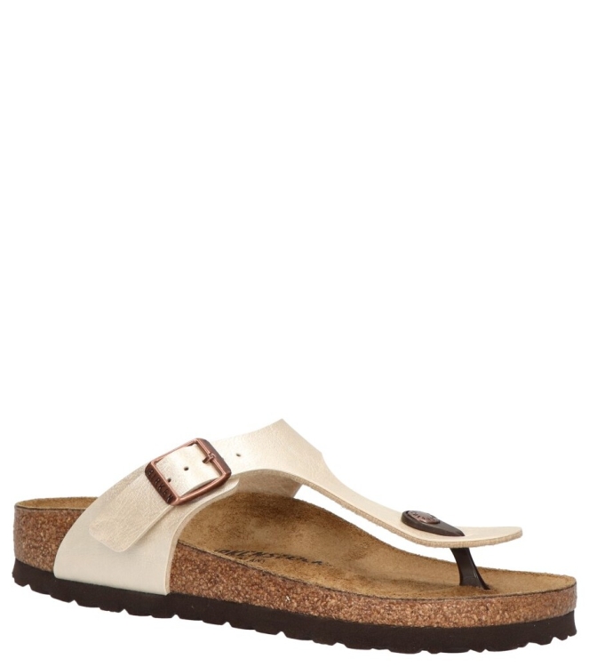 Birkenstock Birkenstock slipper <span>943873 Gizeh</span> Pearl White Birkenstock slipper <span>943873 Gizeh</span> 943873 Gizeh beige - www.bremmerschoenen.pro - Bremmer Schoenen