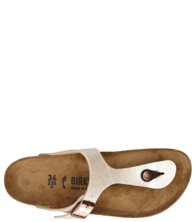 Birkenstock Birkenstock slipper <span>943873 Gizeh</span> Pearl White Birkenstock slipper <span>943873 Gizeh</span> 943873 Gizeh beige - www.bremmerschoenen.pro - Bremmer Schoenen