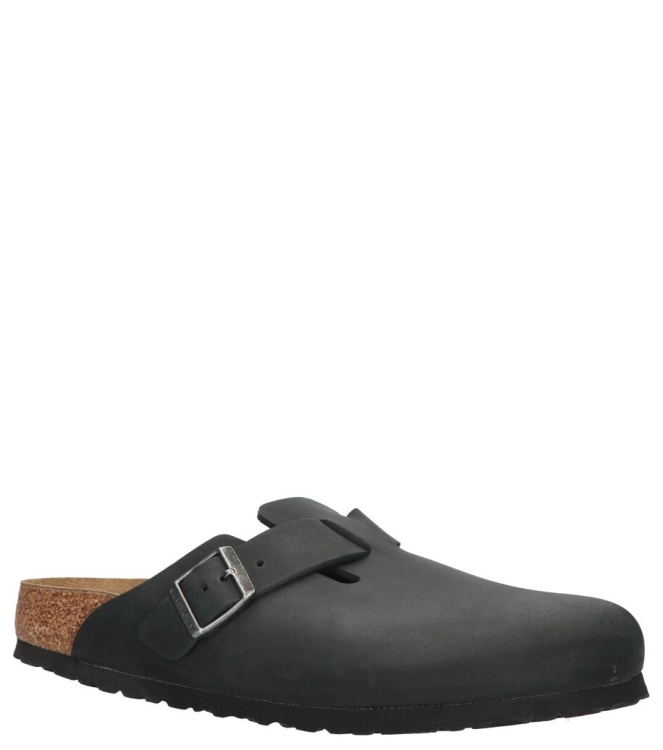 Birkenstock Birkenstock slipper <span>059463 Boston</span> Black Birkenstock slipper <span>059463 Boston</span> 059463 Boston zwart - www.bremmerschoenen.pro - Bremmer Schoenen