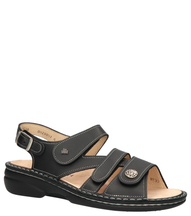 Finn Comfort Finn comfort sandaal <span>2562 723393 Gomera</span> Black Finn comfort sandaal <span>2562 723393 Gomera</span> 2562 723393 Gomera zwart - www.bremmerschoenen.pro - Bremmer Schoenen