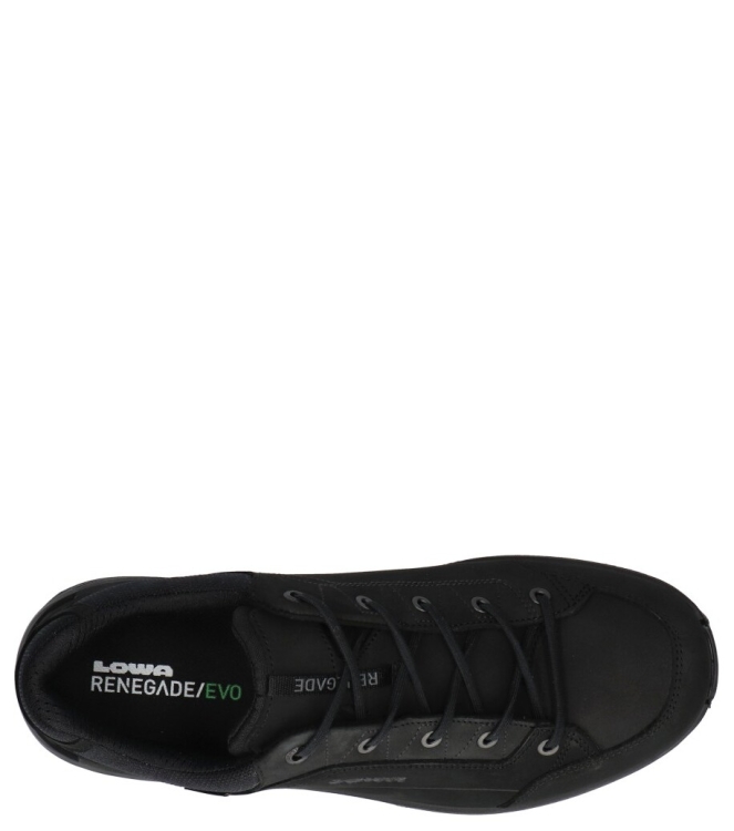 Lowa Lowa wandelschoen <span>LM311867-9999 Renegade Evo GTX Lo</span> 9999 Black/Black Lowa wandelschoen <span>LM311867-9999 Renegade Evo GTX Lo</span> LM311867-9999 Renegade Evo GTX Lo zwart - www.bremmerschoenen.pro - Bremmer Schoenen