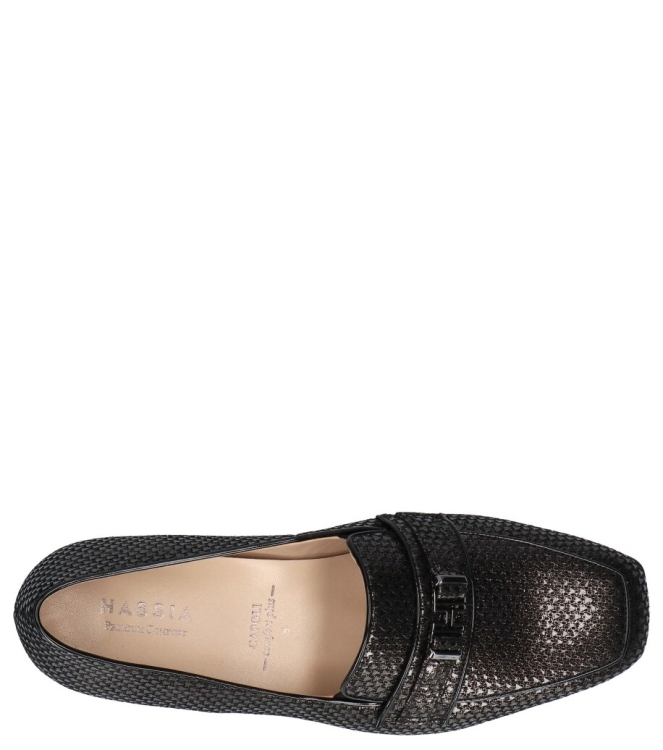 Hassia Hassia instapper <span>300944 0100 Capoli</span> 0100 schwarz lame Hassia instapper <span>300944 0100 Capoli</span> 300944 0100 Capoli zwart - www.bremmerschoenen.pro - Bremmer Schoenen