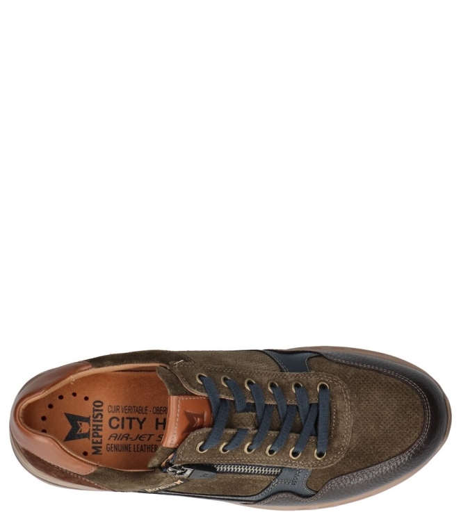 Mephisto sneaker <span>Bradley 1351/ 3619</span> Bradley 1351/ 3619 groen - www.bremmerschoenen.pro - Bremmer Schoenen