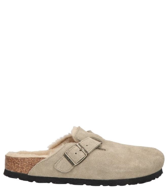 Birkenstock Birkenstock slipper <span>1028299 Boston</span> Taupe Birkenstock slipper <span>1028299 Boston</span> 1028299 Boston beige - www.bremmerschoenen.pro - Bremmer Schoenen