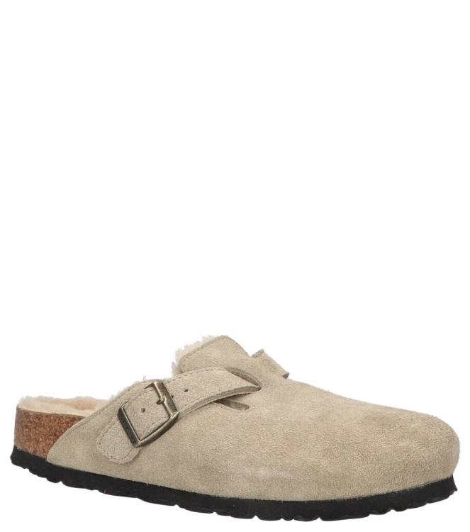 Birkenstock Birkenstock slipper <span>1028299 Boston</span> Taupe Birkenstock slipper <span>1028299 Boston</span> 1028299 Boston beige - www.bremmerschoenen.pro - Bremmer Schoenen