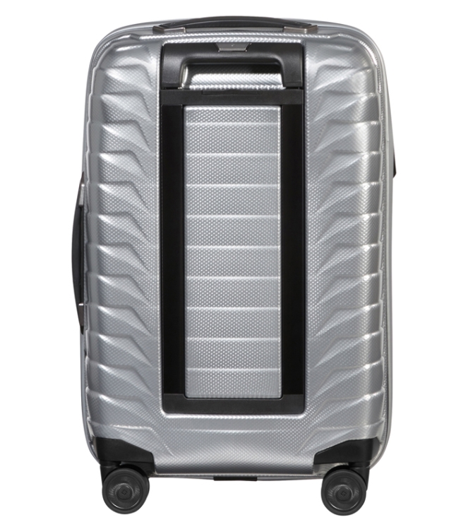 Samsonite trolley <span>140087 1776 Proxis Spinner 55</span> 140087 1776 Proxis Spinner 55 zilver - www.bremmerschoenen.pro - Bremmer Schoenen