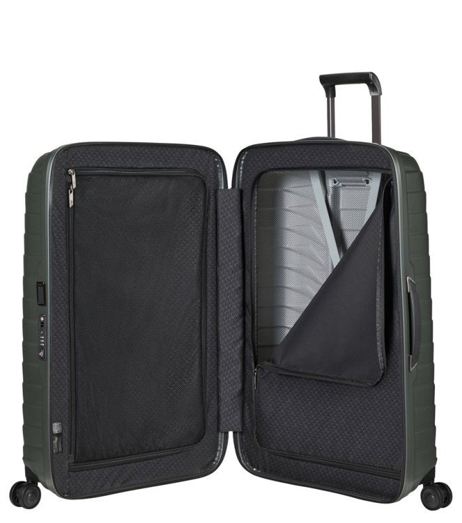 Samsonite koffer <span>126042 9781 Proxis Spinner 75</span> 126042 9781 Proxis Spinner 75 groen - www.bremmerschoenen.pro - Bremmer Schoenen