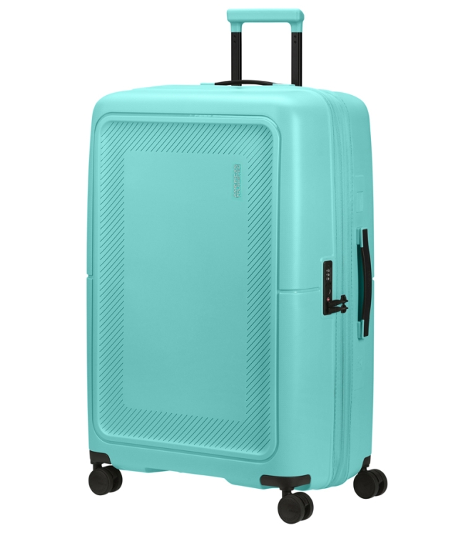 American Tourister AT koffer <span>151861 A491 Dashpop Spinner 77</span> Aqua Sky AT koffer <span>151861 A491 Dashpop Spinner 77</span> 151861 A491 Dashpop Spinner 77 blauw - www.bremmerschoenen.pro - Bremmer Schoenen