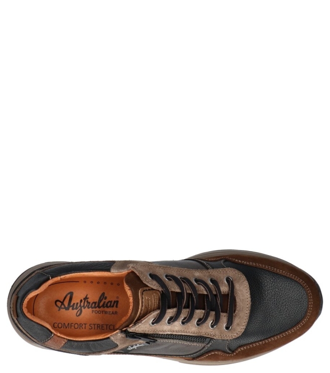 Australian Australian sneaker <span>15.1639.03 AHC Connery</span> Black Taupe cognac Australian sneaker <span>15.1639.03 AHC Connery</span> 15.1639.03 AHC Connery bruin - www.bremmerschoenen.pro - Bremmer Schoenen