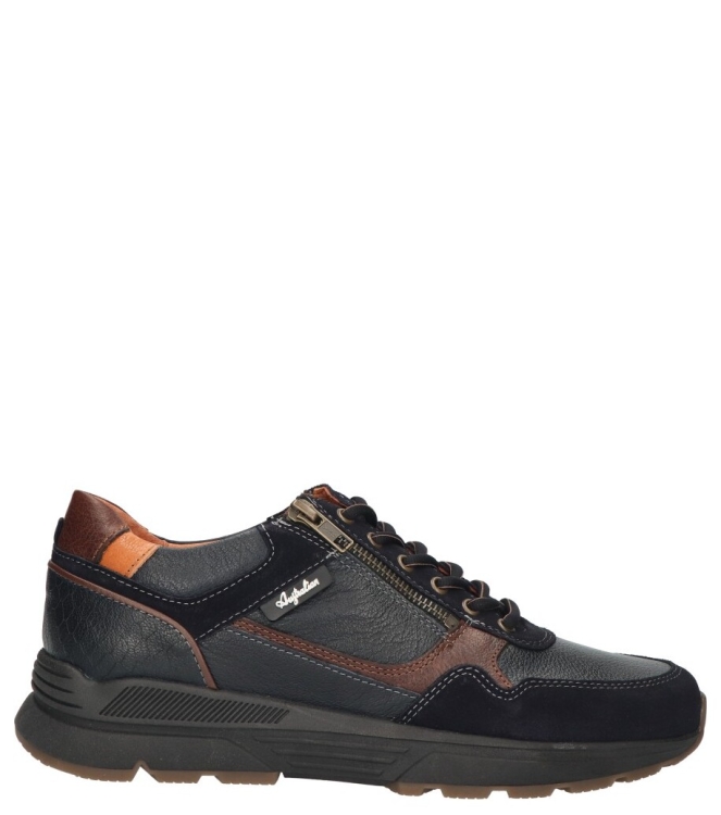 Australian Australian sneaker <span>15.1639.03 SJS Connery</span> Blue Cognac Brown Australian sneaker <span>15.1639.03 SJS Connery</span> 15.1639.03 SJS Connery blauw - www.bremmerschoenen.pro - Bremmer Schoenen