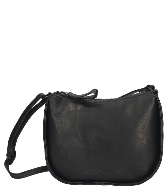 Spikes & Sparrow tas <span>48115000 Black</span> 48115000 Black zwart - www.bremmerschoenen.pro - Bremmer Schoenen