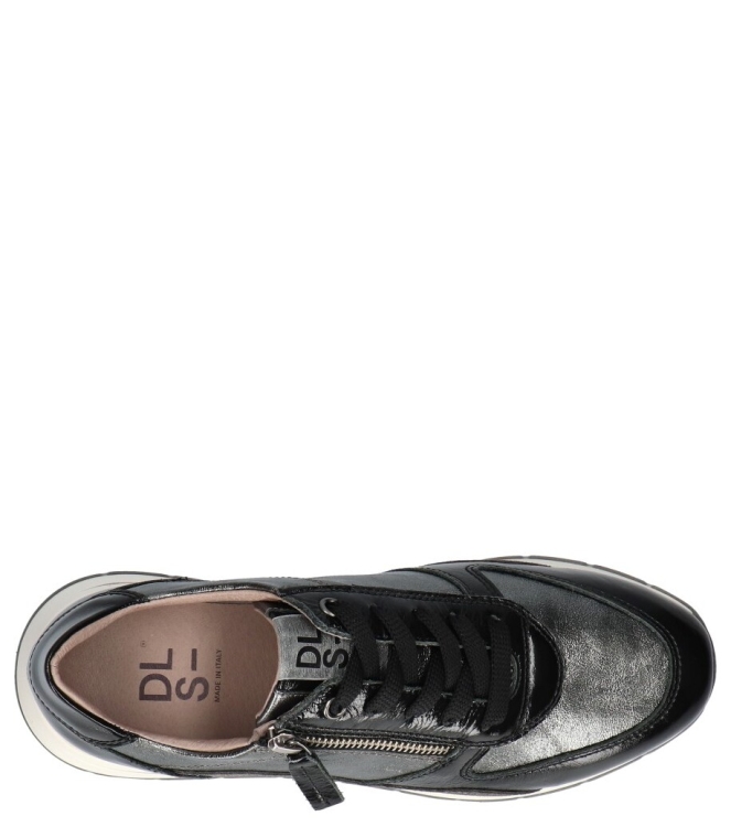 DL-Sport DL-sport sneaker <span>6337 Versione 03</span> Cayenne Nero/ Dubai peltro DL-sport sneaker <span>6337 Versione 03</span> 6337 Versione 03 zwart - www.bremmerschoenen.pro - Bremmer Schoenen