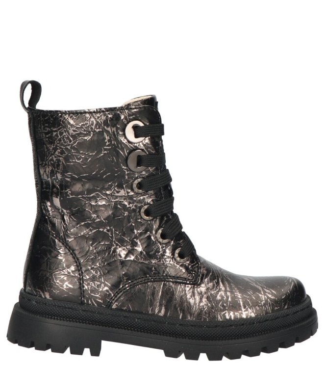 Shoesme Shoesme veterboot <span>NT24W007-J</span> Black Silver Shoesme veterboot <span>NT24W007-J</span> NT24W007-J grijs - www.bremmerschoenen.pro - Bremmer Schoenen