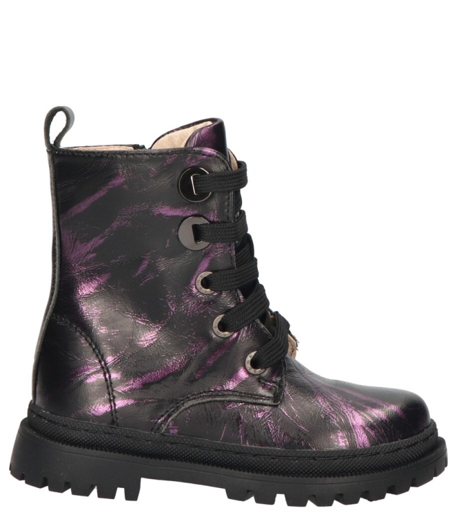 Shoesme Shoesme veterboot <span>NT24W007-F</span> Purple black Shoesme veterboot <span>NT24W007-F</span> NT24W007-F zwart - www.bremmerschoenen.pro - Bremmer Schoenen