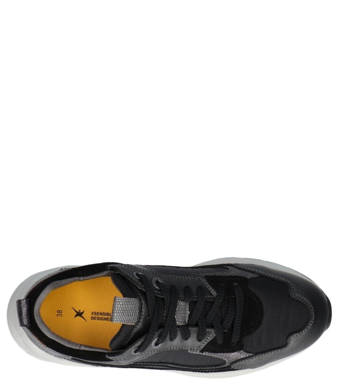 Xsensible Xsensible sneaker <span>33004.5 080 Milau G</span> 080 Black Combi Xsensible sneaker <span>33004.5 080 Milau G</span> 33004.5 080 Milau G zwart - www.bremmerschoenen.pro - Bremmer Schoenen
