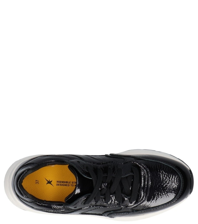 Xsensible Xsensible sneaker <span>33002.4 007 Ponte Vecchio G</span> 007 Black Patent Xsensible sneaker <span>33002.4 007 Ponte Vecchio G</span> 33002.4 007 Ponte Vecchio G zwart - www.bremmerschoenen.pro - Bremmer Schoenen