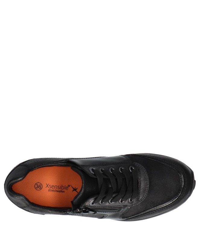 Xsensible Xsensible sneaker <span>30103.2 001 Wembley GX</span> 001 Black Xsensible sneaker <span>30103.2 001 Wembley GX</span> 30103.2 001 Wembley GX zwart - www.bremmerschoenen.pro - Bremmer Schoenen