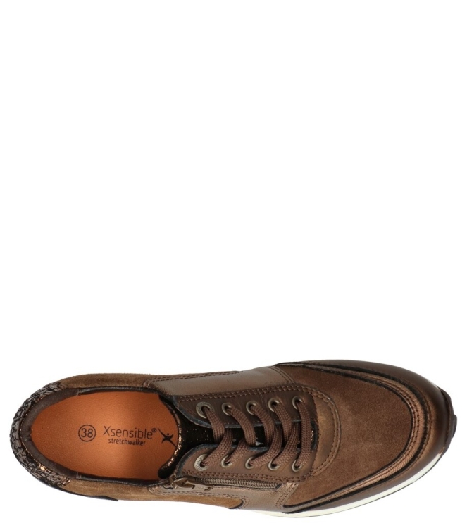 Xsensible Xsensible sneaker <span>30103.2 396 Wembley GX</span> 396 Bronze Combi Xsensible sneaker <span>30103.2 396 Wembley GX</span> 30103.2 396 Wembley GX bruin - www.bremmerschoenen.pro - Bremmer Schoenen