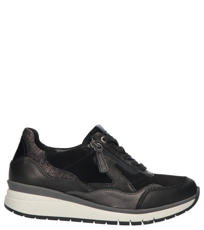 Gabor Gabor sneaker <span>56.306.67</span> 67 schwarz/asfalto Gabor sneaker <span>56.306.67</span> 56.306.67 zwart - www.bremmerschoenen.pro - Bremmer Schoenen