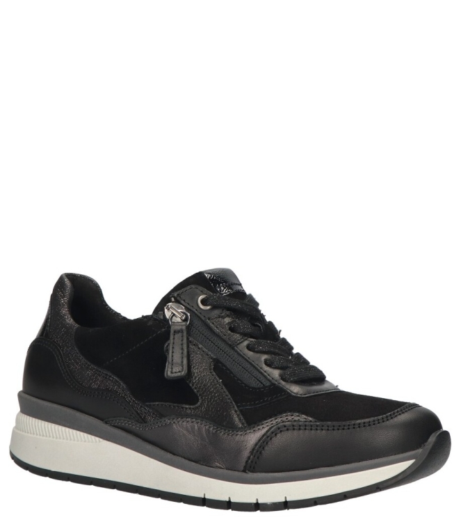 Gabor Gabor sneaker <span>56.306.67</span> 67 schwarz/asfalto Gabor sneaker <span>56.306.67</span> 56.306.67 zwart - www.bremmerschoenen.pro - Bremmer Schoenen