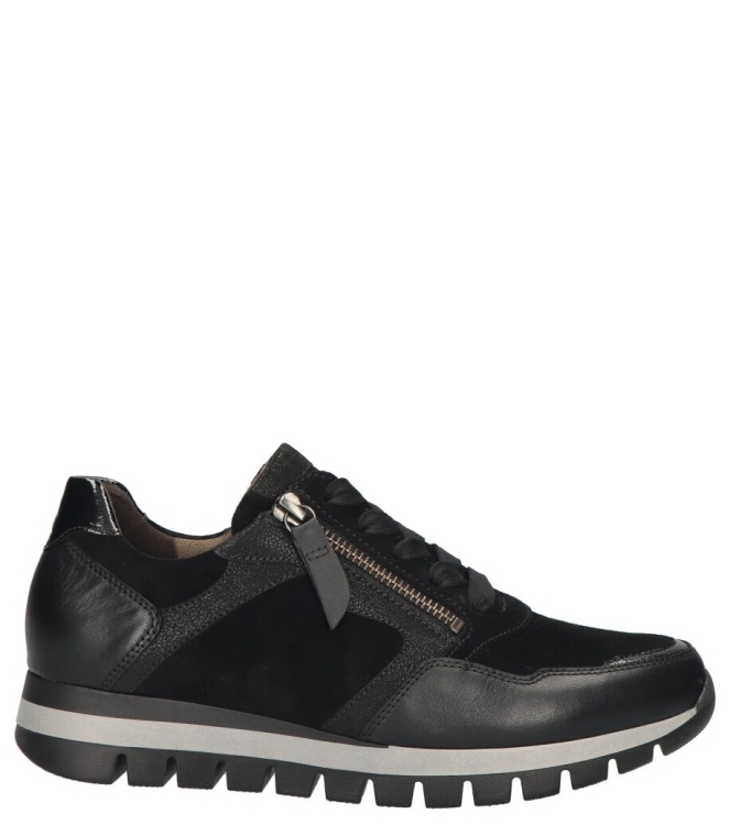 Gabor sneaker <span>56.438.37</span> 56.438.37 zwart - www.bremmerschoenen.pro - Bremmer Schoenen