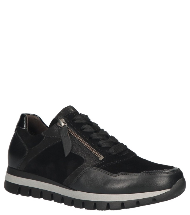 Gabor sneaker <span>56.438.37</span> 56.438.37 zwart - www.bremmerschoenen.pro - Bremmer Schoenen