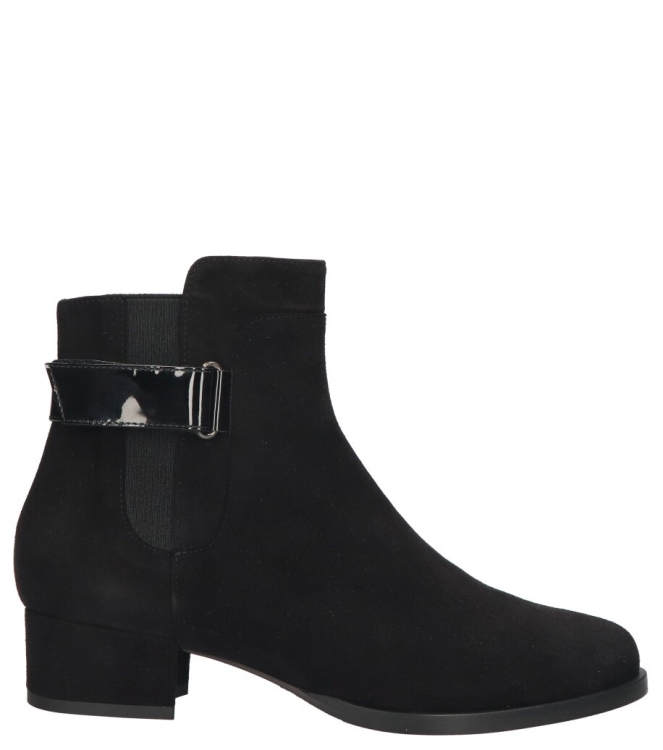 Volare Volare enkellaars <span>VOL-2027 Nero</span> Camoscio Nero Vernice Nera Volare enkellaars <span>VOL-2027 Nero</span> VOL-2027 Nero zwart - www.bremmerschoenen.pro - Bremmer Schoenen