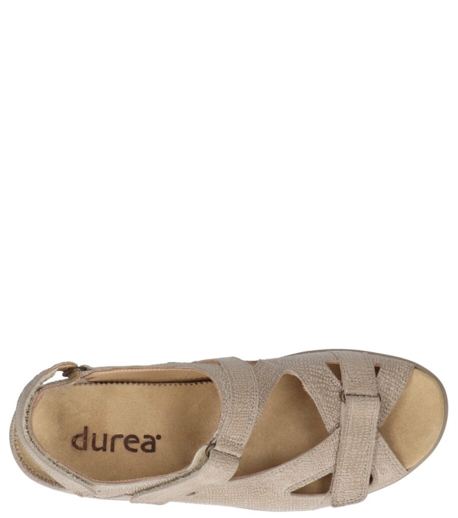 Durea sandaal <span>7258 219 0826</span> 7258 219 0826 beige - www.bremmerschoenen.pro - Bremmer Schoenen