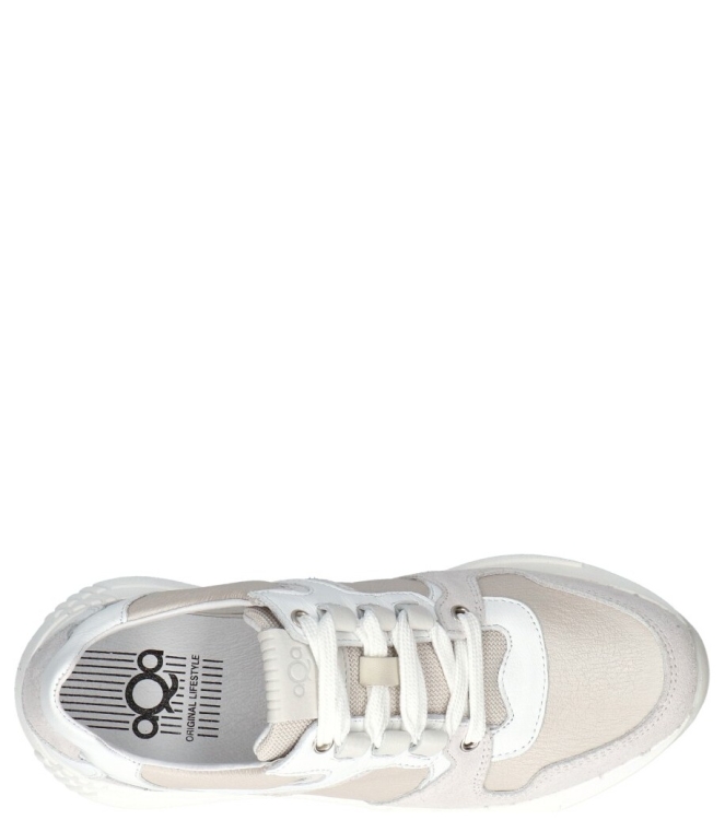Aqa Aqa sneaker <span>A8725 A47A11</span> A47A11 velour puri velv. opti whit Aqa sneaker <span>A8725 A47A11</span> A8725 A47A11 beige - www.bremmerschoenen.pro - Bremmer Schoenen