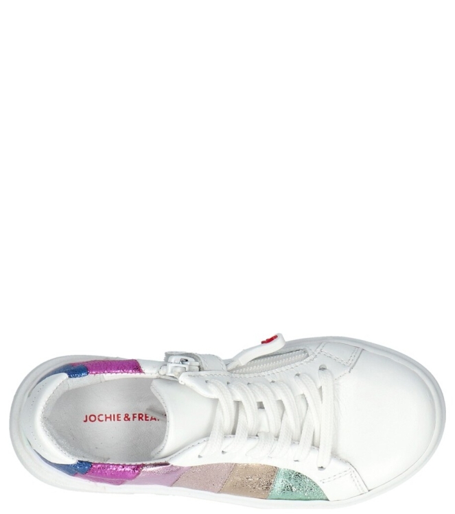 Jochie-Freaks sneaker <span>JF-25502 900 Evita</span> JF-25502 900 Evita wit - www.bremmerschoenen.pro - Bremmer Schoenen