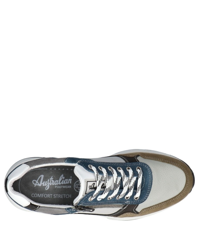 Australian Australian sneaker <span>15.1646.04 PKX Connery width H</span> PKX grey blue green Australian sneaker <span>15.1646.04 PKX Connery width H</span> 15.1646.04 PKX Connery width H groen - www.bremmerschoenen.pro - Bremmer Schoenen