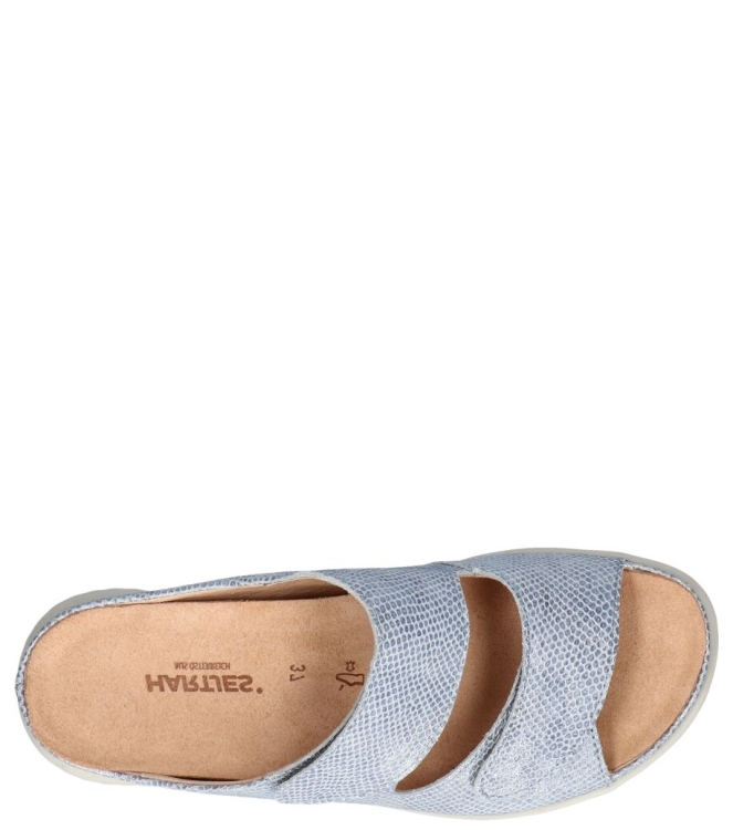 Hartjes slipper <span>122.1101/40 42/00 Breeze</span> 122.1101/40 42/00 Breeze blauw - www.bremmerschoenen.pro - Bremmer Schoenen