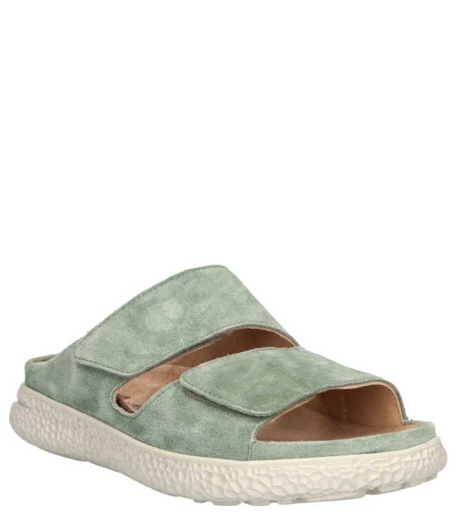 Hartjes slipper <span>122.1220 95/00 Groove</span> 122.1220 95/00 Groove groen - www.bremmerschoenen.pro - Bremmer Schoenen