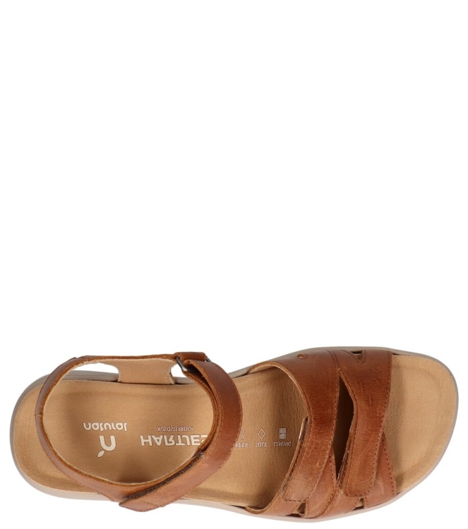 Hartjes sandaal <span>132.2004 53/00 Woogie</span> 132.2004 53/00 Woogie cognac - www.bremmerschoenen.pro - Bremmer Schoenen