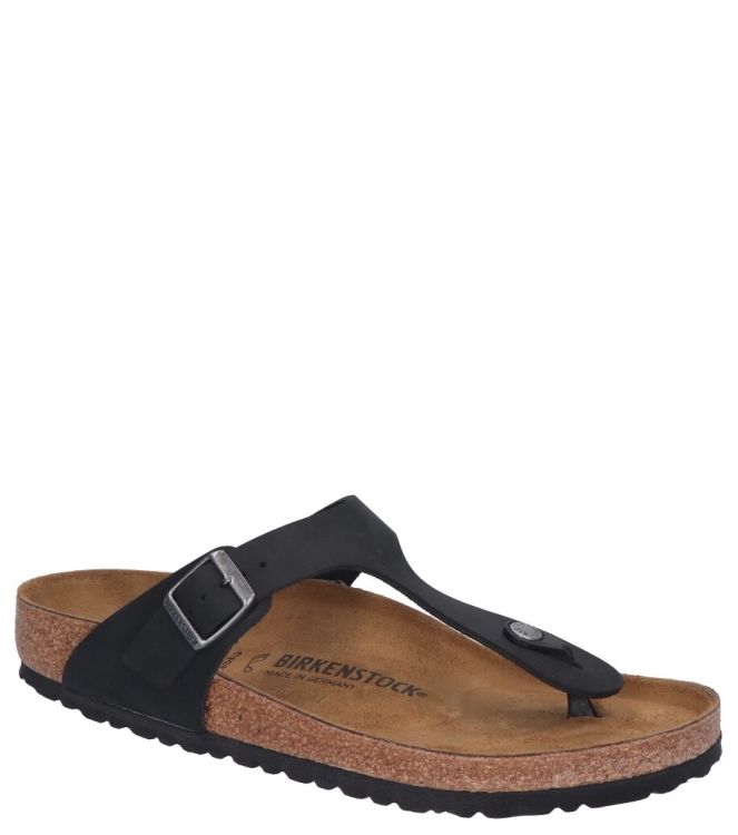 Birkenstock slipper <span>845251 Gizeh</span> 845251 Gizeh zwart - www.bremmerschoenen.pro - Bremmer Schoenen