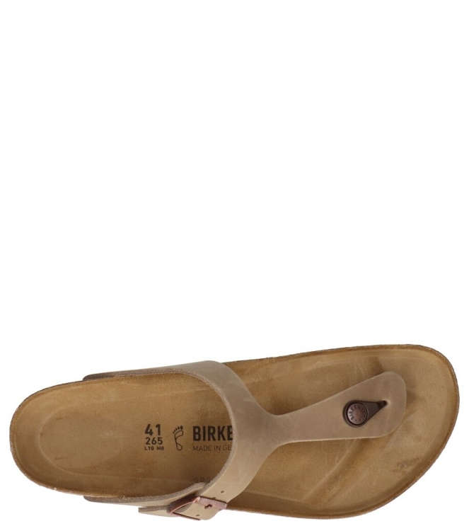 Birkenstock slipper <span>943811 Gizeh</span> 943811 Gizeh groen - www.bremmerschoenen.pro - Bremmer Schoenen
