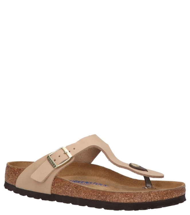 Birkenstock slipper <span>1018999 Gizeh</span> 1018999 Gizeh beige - www.bremmerschoenen.pro - Bremmer Schoenen