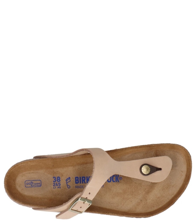 Birkenstock slipper <span>1018999 Gizeh</span> 1018999 Gizeh beige - www.bremmerschoenen.pro - Bremmer Schoenen