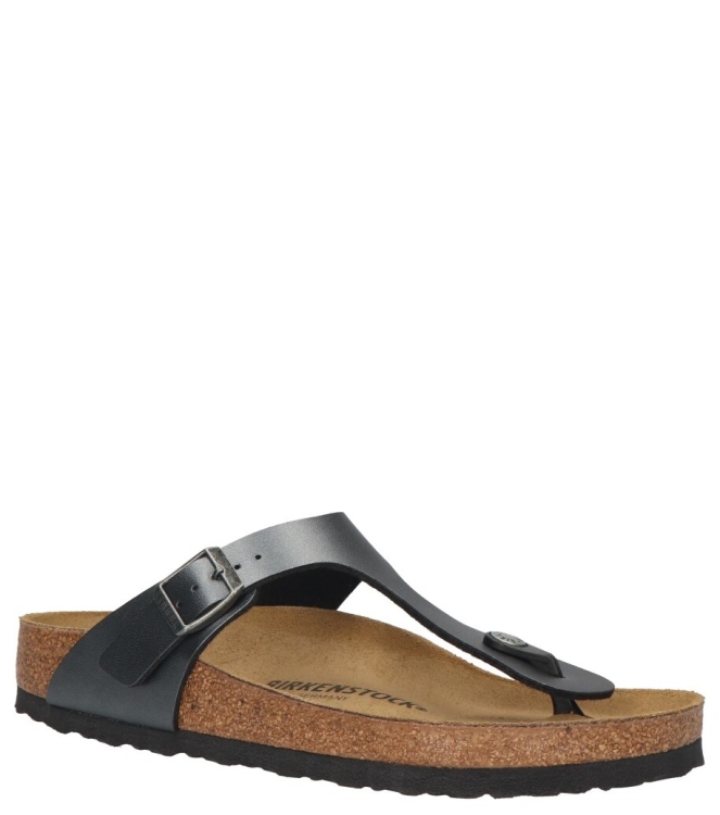 Birkenstock Birkenstock slipper <span>1021428 Gizeh</span> metallic Black Birkenstock slipper <span>1021428 Gizeh</span> 1021428 Gizeh grijs - www.bremmerschoenen.pro - Bremmer Schoenen
