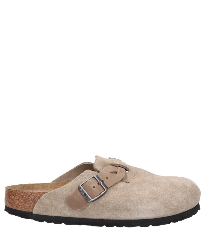 Birkenstock Birkenstock slipper <span>1026694 Boston</span> Taupe Birkenstock slipper <span>1026694 Boston</span> 1026694 Boston beige - www.bremmerschoenen.pro - Bremmer Schoenen