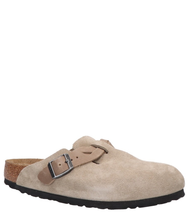 Birkenstock Birkenstock slipper <span>1026694 Boston</span> Taupe Birkenstock slipper <span>1026694 Boston</span> 1026694 Boston beige - www.bremmerschoenen.pro - Bremmer Schoenen