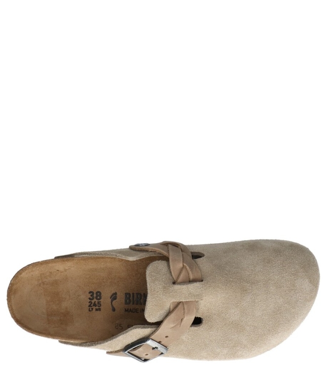 Birkenstock Birkenstock slipper <span>1026694 Boston</span> Taupe Birkenstock slipper <span>1026694 Boston</span> 1026694 Boston beige - www.bremmerschoenen.pro - Bremmer Schoenen