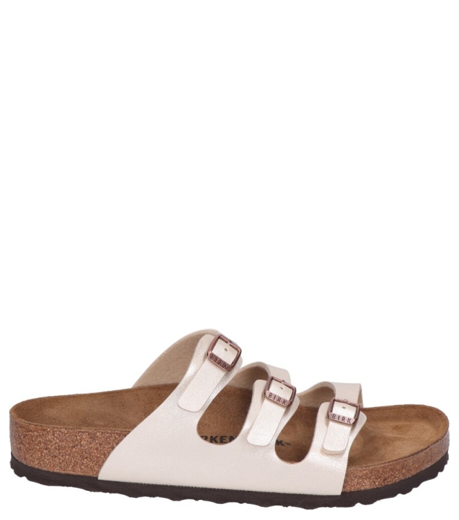 Birkenstock Birkenstock slipper <span>1029818 Florida</span> Pearl White Birkenstock slipper <span>1029818 Florida</span> 1029818 Florida beige - www.bremmerschoenen.pro - Bremmer Schoenen