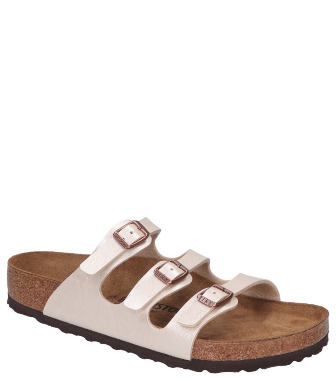 Birkenstock Birkenstock slipper <span>1029777 Florida</span> Pearl White Birkenstock slipper <span>1029777 Florida</span> 1029777 Florida beige - www.bremmerschoenen.pro - Bremmer Schoenen