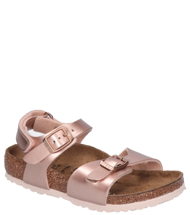 Birkenstock Birkenstock sandaal <span>1029535 Rio</span> Electric metallic Copper Birkenstock sandaal <span>1029535 Rio</span> 1029535 Rio brons - www.bremmerschoenen.pro - Bremmer Schoenen